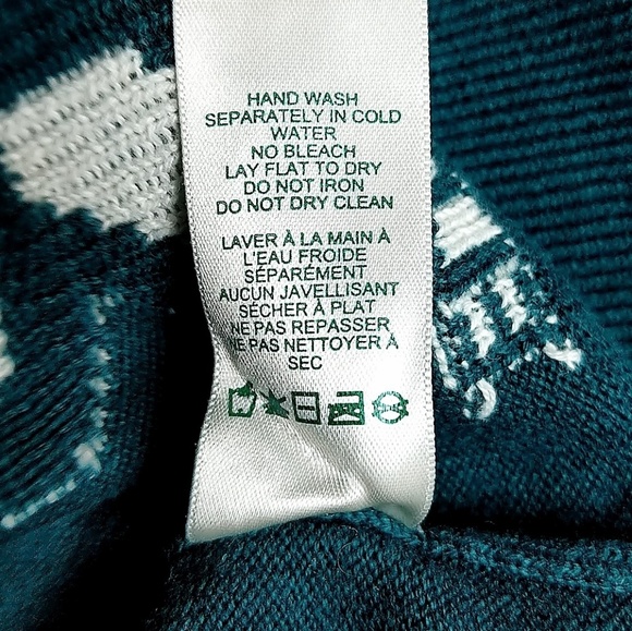 Roots Canada hunter green pullover sweater size S - Picture 4 of 6